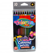 COLORINO KIDS apvalūs spalvoti pieštukai, 10 spalvų, 34678PTR
