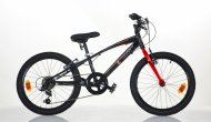 QUURIO BIKE vaikiškas bėginis dviratis, dydis 20”, raudonas-juodas,  420 U