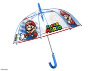 PERLETTI permatomas skėtis Super Mario 45/8, 75064