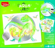 MAPED CREATIV akvarelės rinkinys Aqua Art Dinosaurs, 3154149070589