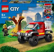 60393 LEGO® City Ugniagesių visureigio pagalbos misija