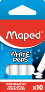 MAPED WHITEPEPS kreida 10vnt, 225935000000