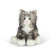 ANIMIGOS pliušinis žaislas Pilka katė, 26cm, 38604