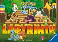 RAVENSBURGER stalo žaidimas Pokemon Labyrinth, 26949