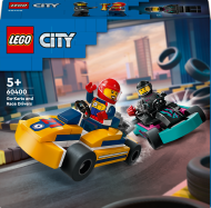 60400 LEGO® City Gokartai Ir Lenktynininkai