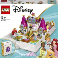 LEGO® 43193 I Disney Princess Arielės, Gražuolės, Pelenės ir Tianos pasakų knygos nuotykiai