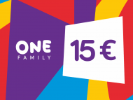 One Family dovanų kuponas 15€
