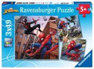 RAVENSBURGER dėlionės Spiderman, 3x49d., 8025
