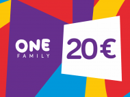 One Family dovanų kuponas 20€