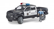 BRUDER policijos automobilis RAM 2500 su policijos pareigūnu, 02505