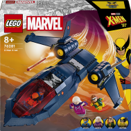 76281 LEGO® Super Heroes Marvel Iksmenų X-Reaktyvinis Lėkuvas
