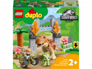 10939 LEGO® DUPLO® Tiranozauro ir triceratopso dinozaurų pabėgimas