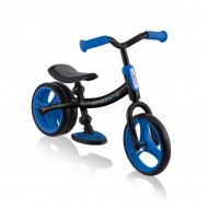 GLOBBER balansinis dviratis GO Bike Duo, juodas-mėlynas, 614-100-2