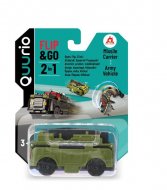 QUURIO FLIP AND GO 2-in-1 mašinėlė Missile Carrier & Army Vehicle, EU463875-16