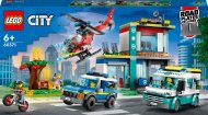60371 LEGO® City Skubiosios pagalbos transporto priemonių būstinė