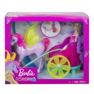 BARBIE princesė Dreamtopia su žirgu ir karieta, GJK53