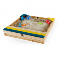 PLUM smėlio dėžė su žaislų talpykla, 100x96x16 cm, 25069
