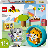 10977 LEGO® DUPLO® Creative Play Mano pirmasis šuniukas ir kačiukas su garsais