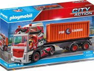 PLAYMOBIL CITY ACTION Sunkvežimis su krovinių konteineriu, 70771