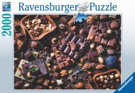 RAVENSBURGER dėlionė Chocolate Paradise, 2000d., 16715