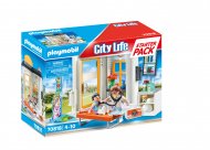 PLAYMOBIL CITY LIFE Starter Pack Pediatras, 70818