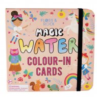 FLOSS AND ROCK kortelių rinkinys su vandeniniu markeriu Rainbow Fairy, 40P3604