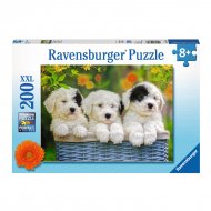 RAVENSBURGER dėlionė Cuddly Puppies, 200d., 12765