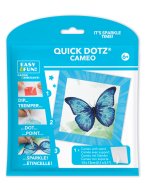 DIAMOND DOTS kūrybinis rinkinys piešimas deimantais Blue Butterfly, DTZ5.004