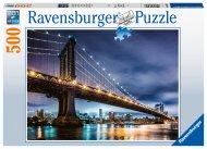 RAVENSBURGER dėlionė At NY Skyline, 500d., 16589