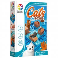 SMART GAMES žaidimas Cats & Boxes, SMA#450