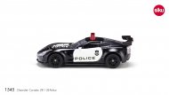 SIKU Policijos automobilis Chevrolet Corvette ZR1, 1545