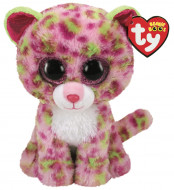 TY Beanie Boos pliušinis rožinis leopardas LAINEY 15cm, TY36312