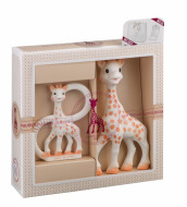VULLI Sophie la girafe kramtukai dovanų pakuotėje 2 vnt. 0m+ Sophiesticated 000001