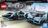 LEGO® 76898 Speed Champions Formula E Panasonic Jaguar Racing GEN2 automobilis & Jaguar I-PACE eTROPHY