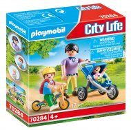 PLAYMOBIL CITY LIFE Mama su vaikais, 70284