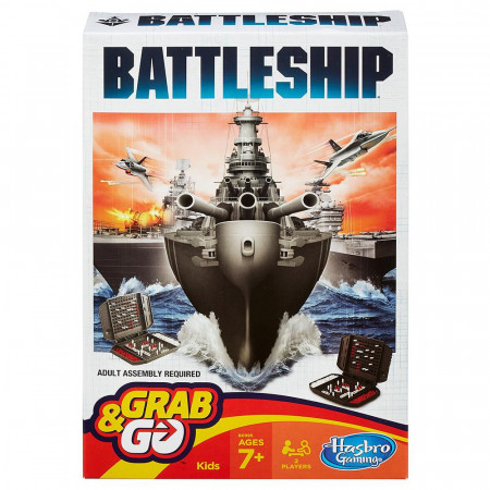 HASBRO GAMING kelioninis žaidimas Battleship, B0995 B0995