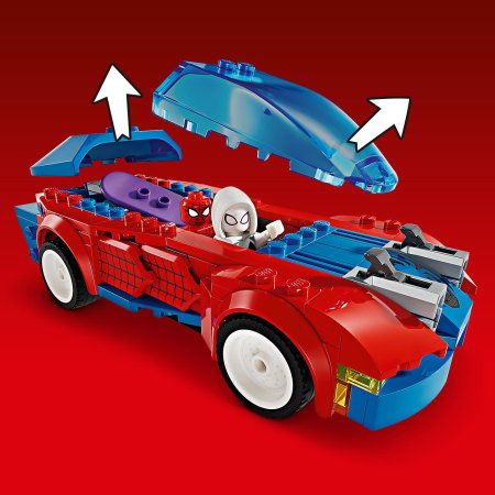 76279 LEGO® Super Heroes Marvel Žmogaus Voro Lenktyninis Automobilis Ir Venomizuotas Žaliasis Goblinas 