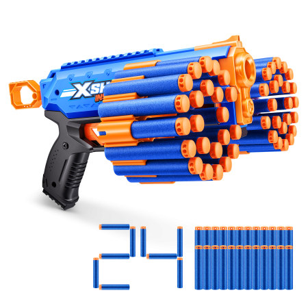 X-SHOT žaislinis šautuvas Manic Insanity, 1 serija, 36603 36603