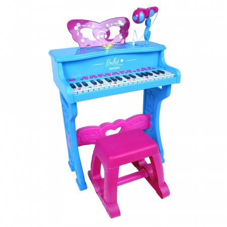 BONTEMPI elektroninis pianinas 37 klavišų su mikrofonu ir kėde, 10 3777 10 3777