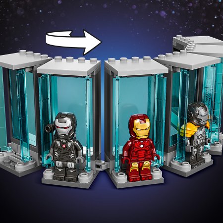 76216 LEGO® Marvel Avengers Movie 4 Geležinio žmogaus arsenalas 76216