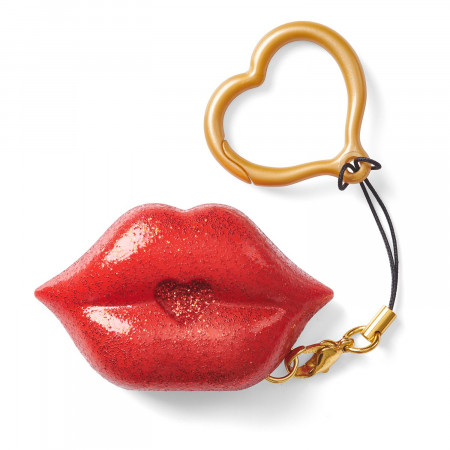 S.W.A.K. raktų pakabukas su garsu Red Glitter Kiss, 4115 4115