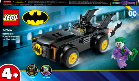 76264 LEGO® Super Heroes DC Betmeno automobilio gaudynės: Betmenas ir Džokeris 76264