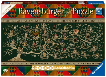 RAVENSBURGER dėlionė Harry Potter Family Tree, 2000d., 17299 17299