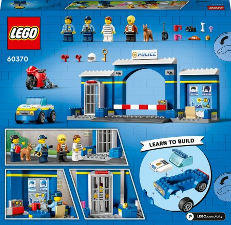 60370 LEGO® City Policijos nuovados gaudynės 60370
