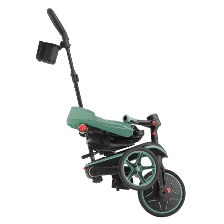 GLOBBER triratukas Explorer Trike 4in1,žalias, 732-104 