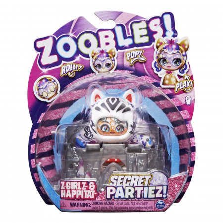 ZOOBLES figūrėlė Girls Secret Partiez, 2 serija, asort., 6061945 6061945
