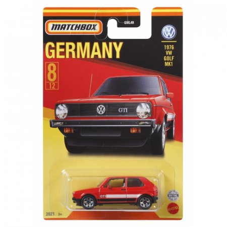 MATCHBOX populiariausi Vokietijos automodeliukai, asort., GWL49 GWL49
