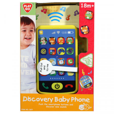 PLAYGO INFANT&TODDLER vaikiškas telefonas Discovery, 2671 2671