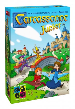 BRAIN GAMES Stalo žaidimas Carcassonne, BRG#CCJR BRG#CCJR