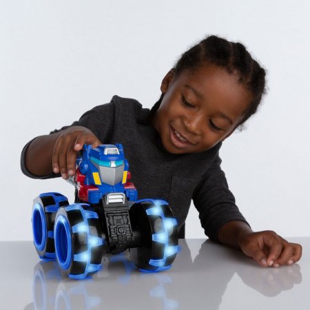 JOHN DEERE traktorius su šviečiančiais ratais Optimus Prime, 47423 47423